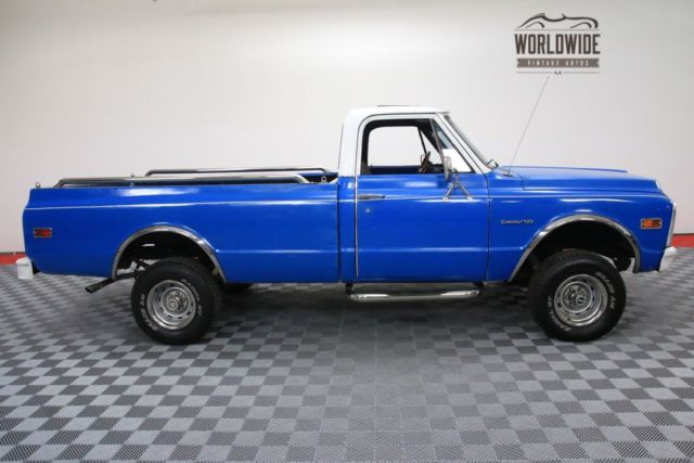 1971 Blue Chevrolet K10