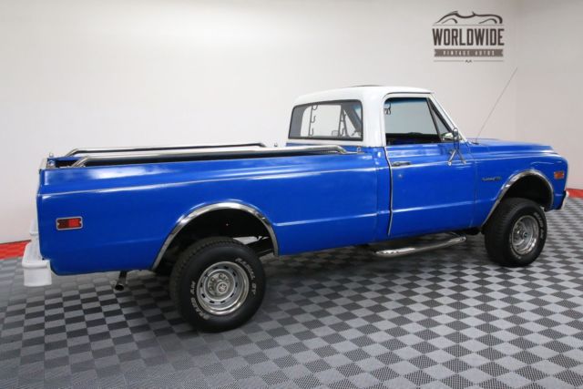 1971 Blue Chevrolet K10