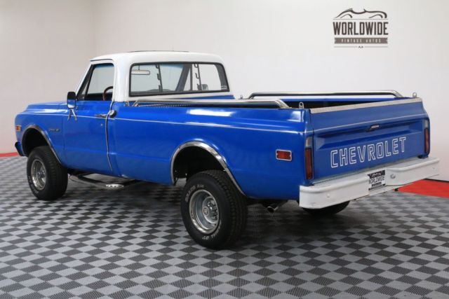 1971 Blue Chevrolet K10
