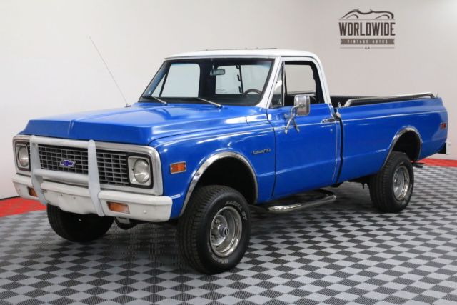 1971 Blue Chevrolet K10
