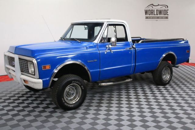 1971 Blue Chevrolet K10