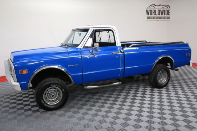 1971 Blue Chevrolet K10
