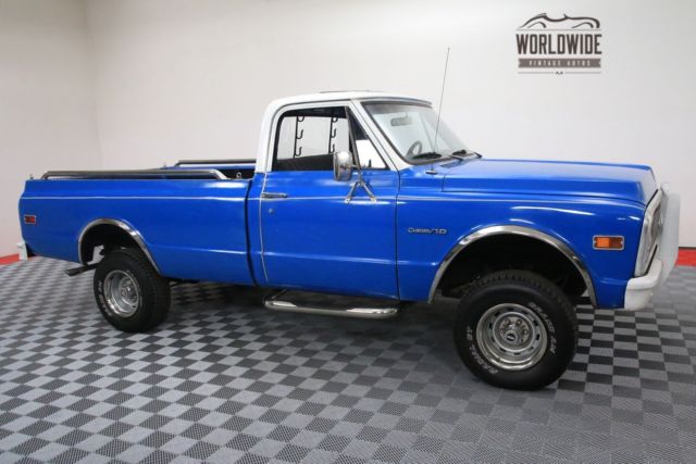 1971 Blue Chevrolet K10