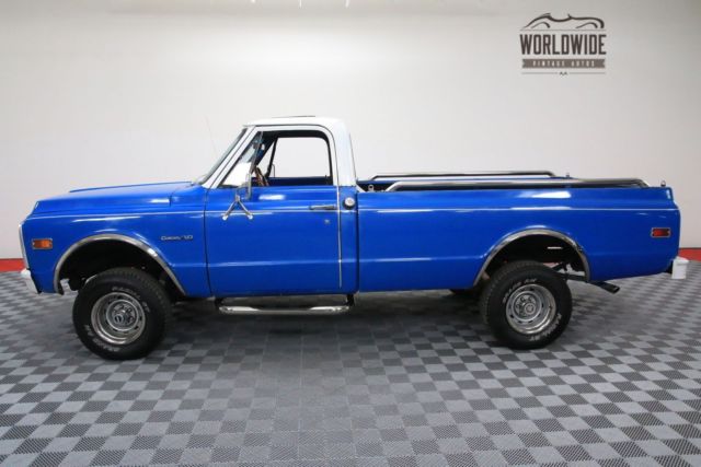 1971 Blue Chevrolet K10