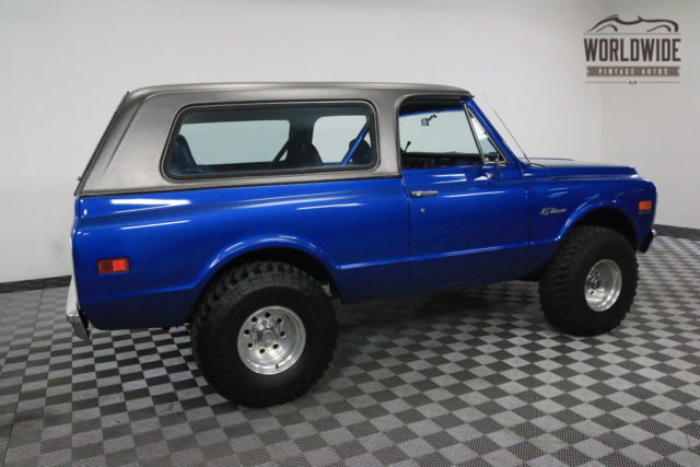 1971 Blue Chevrolet Blazer