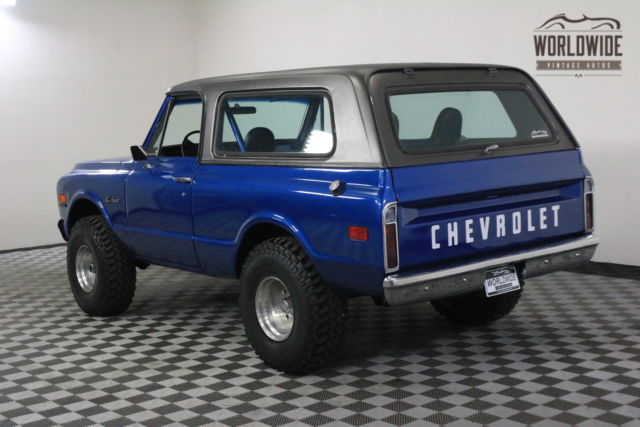 1971 Blue Chevrolet Blazer