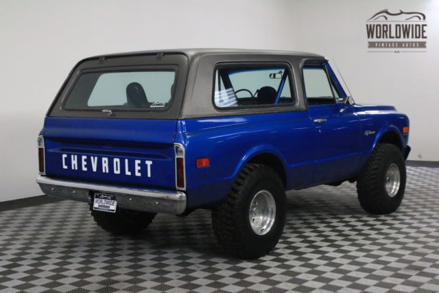 1971 Blue Chevrolet Blazer