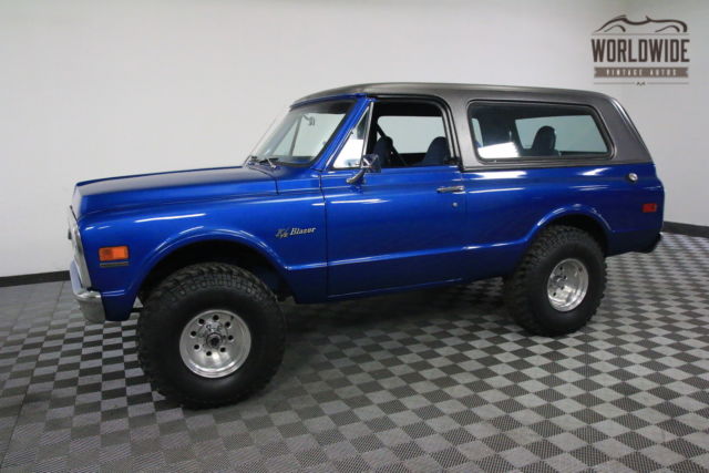 1971 Blue Chevrolet Blazer