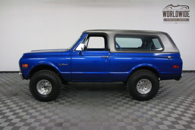 1971 Blue Chevrolet Blazer