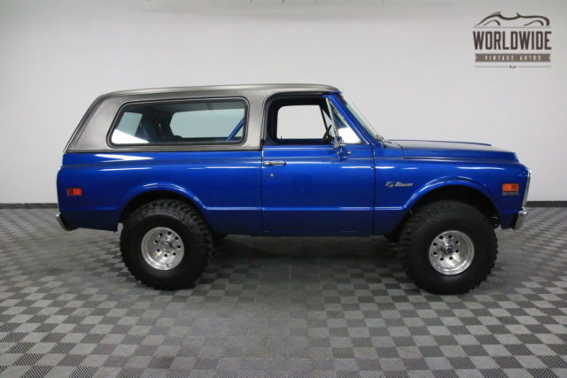 1971 Blue Chevrolet Blazer