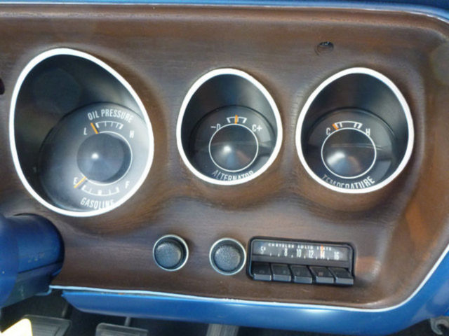 1971 Blue Dodge Charger