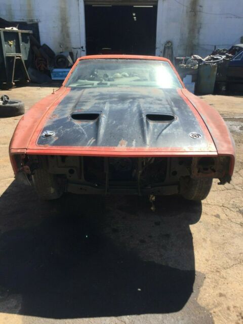 1971 Red Ford Mustang Coupe