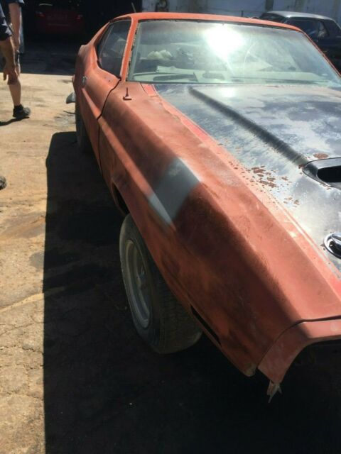 1971 Red Ford Mustang Coupe