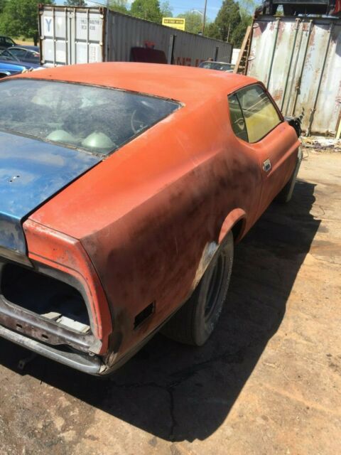 1971 Red Ford Mustang Coupe