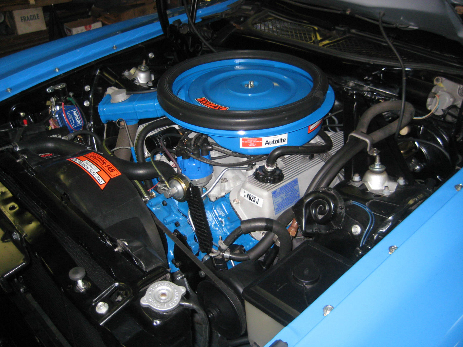 1971 GRABBER BLUE Ford Mustang Fastback