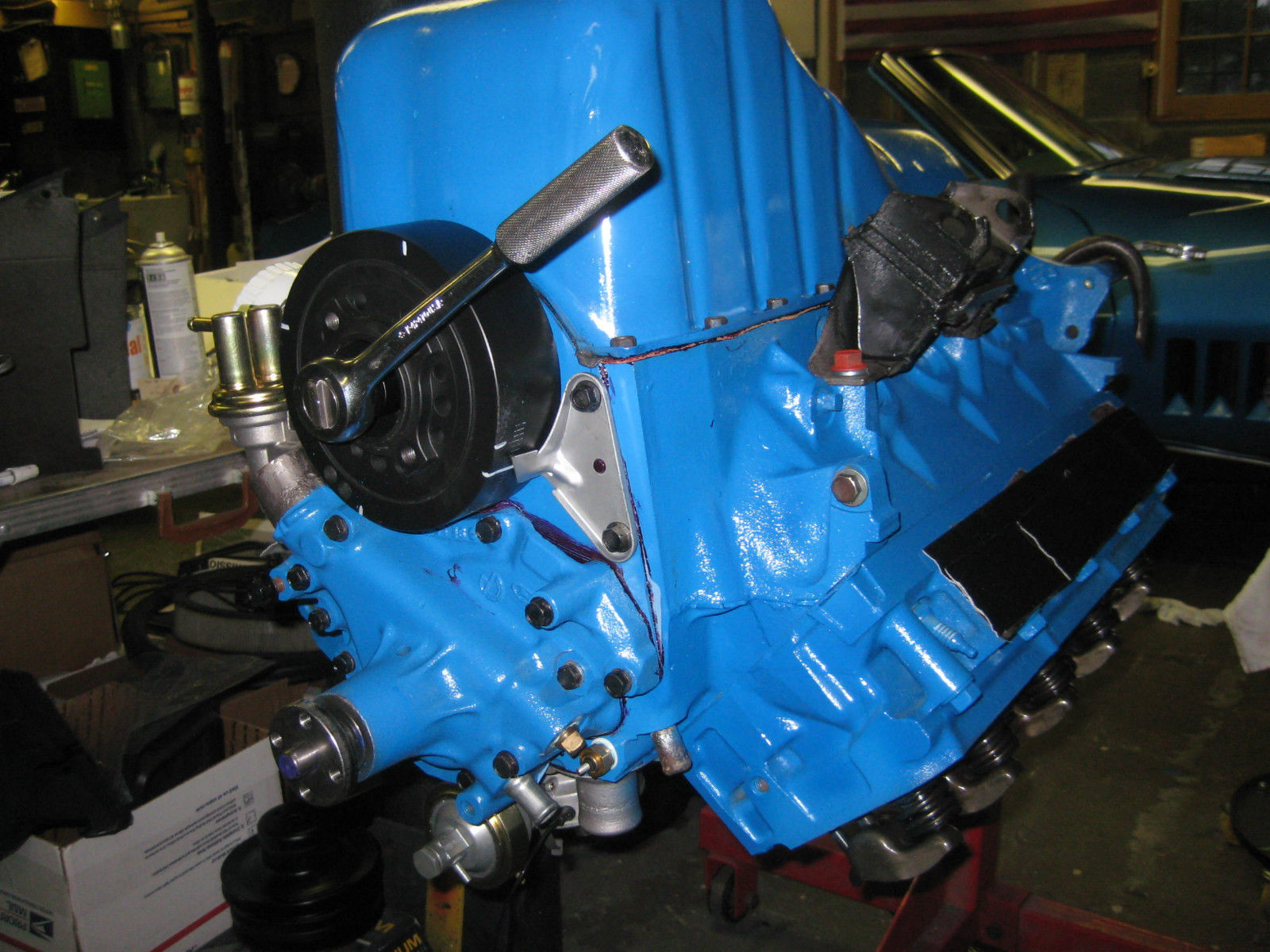 1971 GRABBER BLUE Ford Mustang Fastback