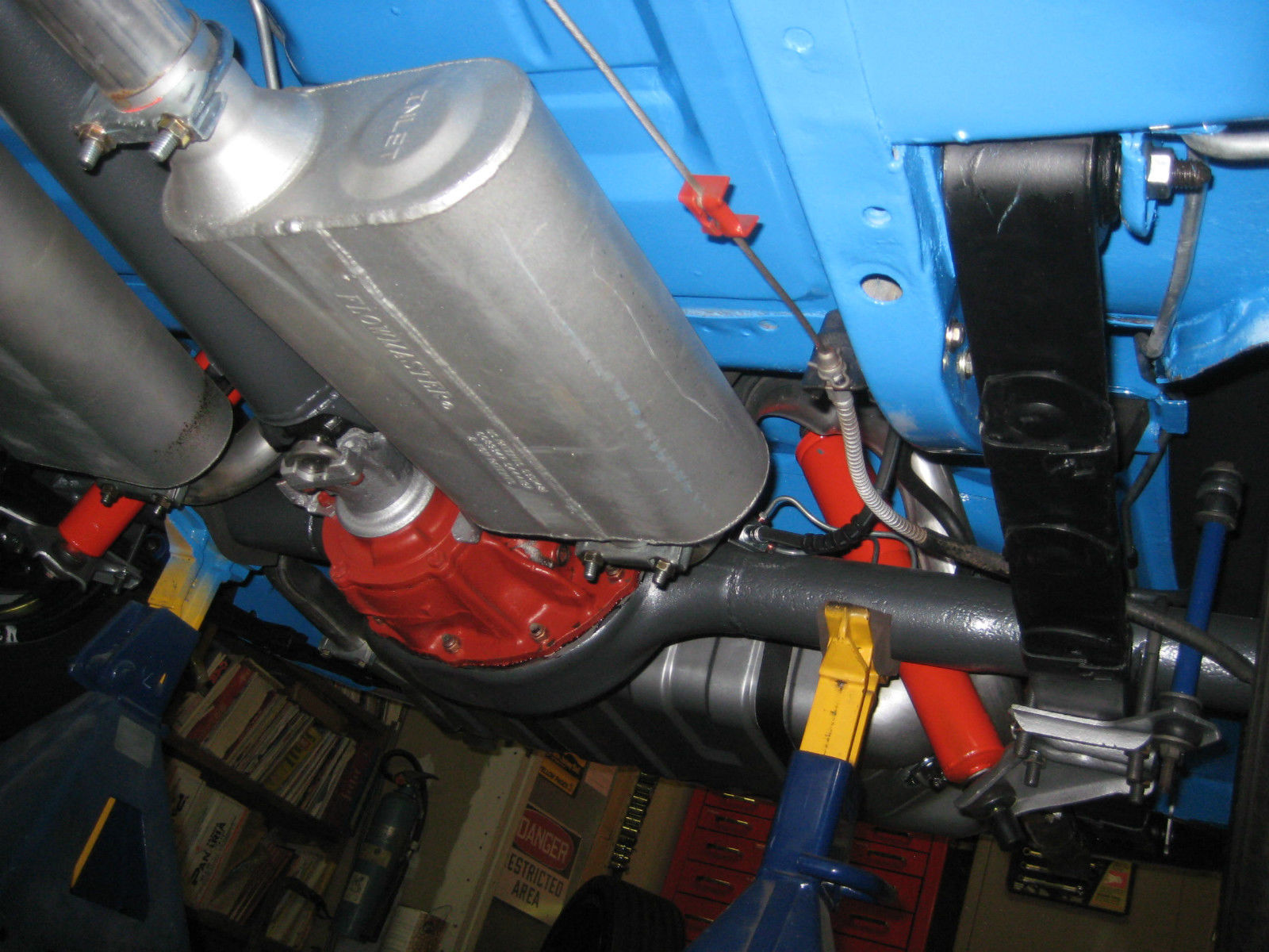 1971 GRABBER BLUE Ford Mustang Fastback