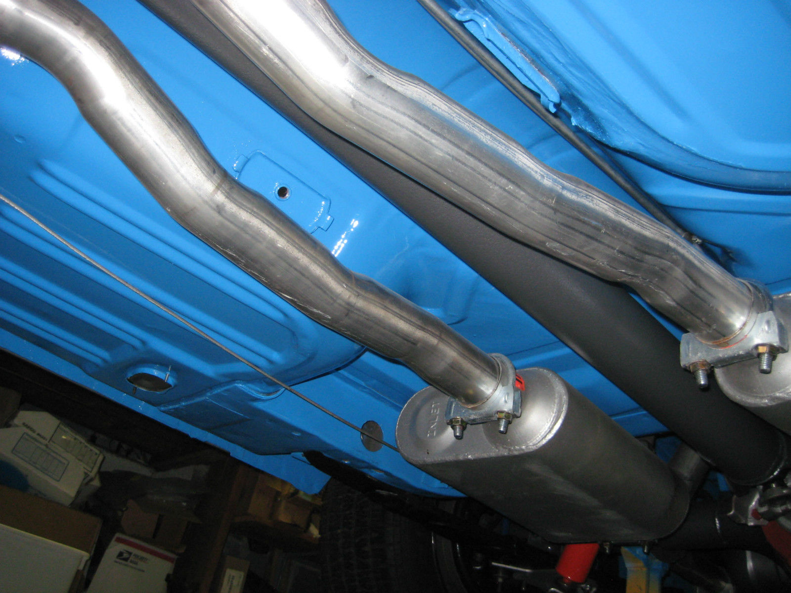 1971 GRABBER BLUE Ford Mustang Fastback