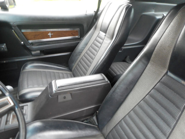 1971 Black Ford Mustang Fastback