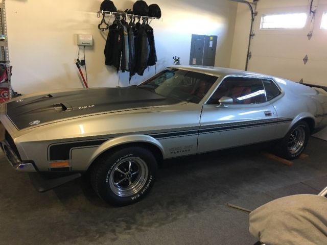 1971 Pewter Ford Mustang Sportsroof