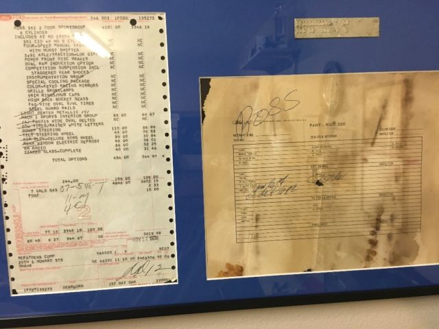 1971 Pewter Ford Mustang Sportsroof