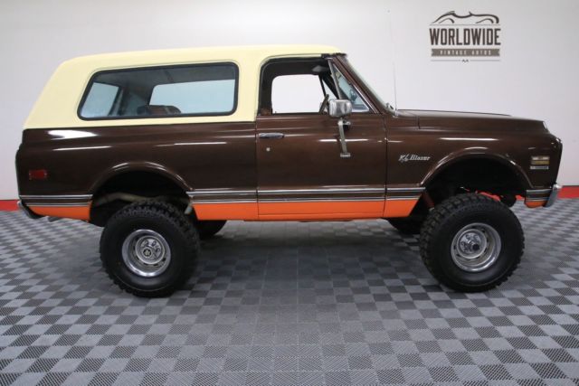 1971 Brown Chevrolet Blazer