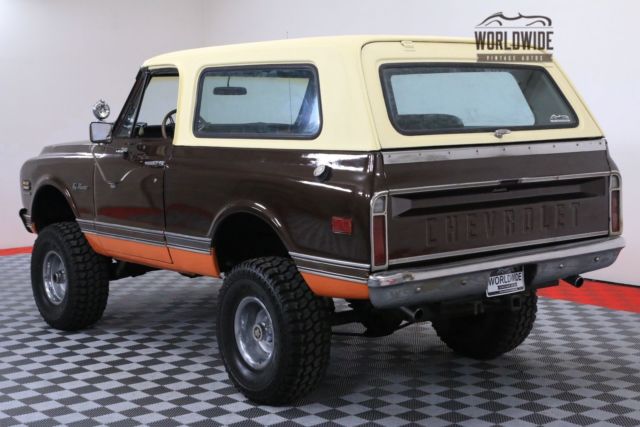 1971 Brown Chevrolet Blazer