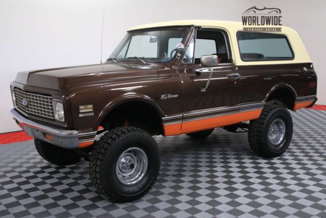 1971 Brown Chevrolet Blazer