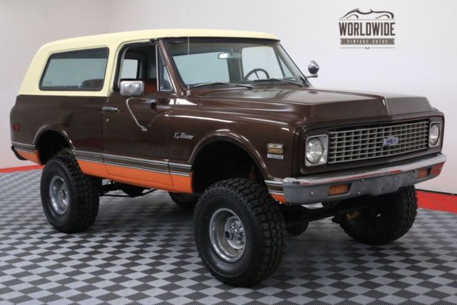 1971 Brown Chevrolet Blazer