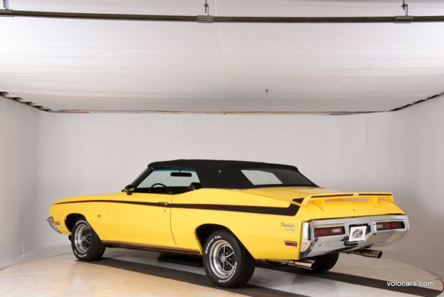 1971 Yellow Buick Skylark Convertible