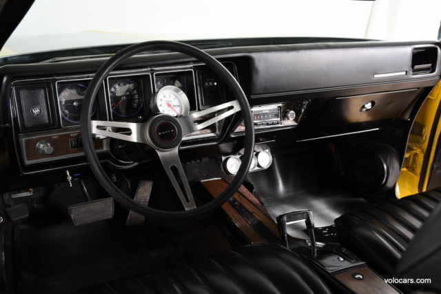 1971 Yellow Buick Skylark Convertible