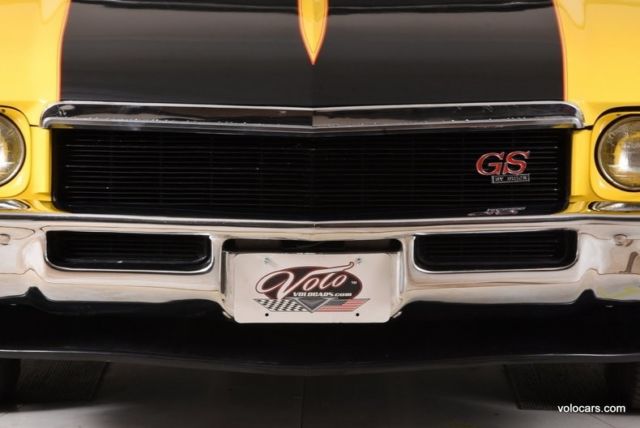 1971 Yellow Buick Resto Mod Convertible