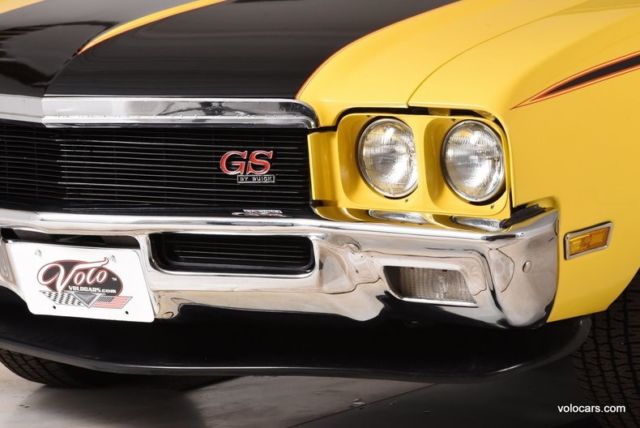 1971 Yellow Buick Resto Mod Convertible