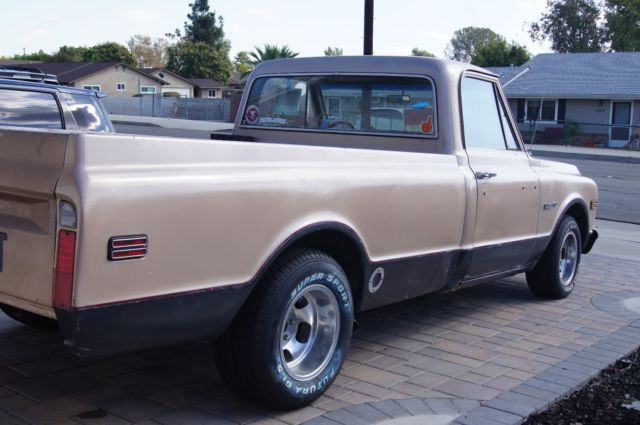19710000 Brown Chevrolet C-10 Standard Cab Pickup