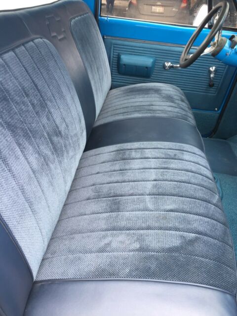 1971 2 Tone Blue & White Chevrolet C-10