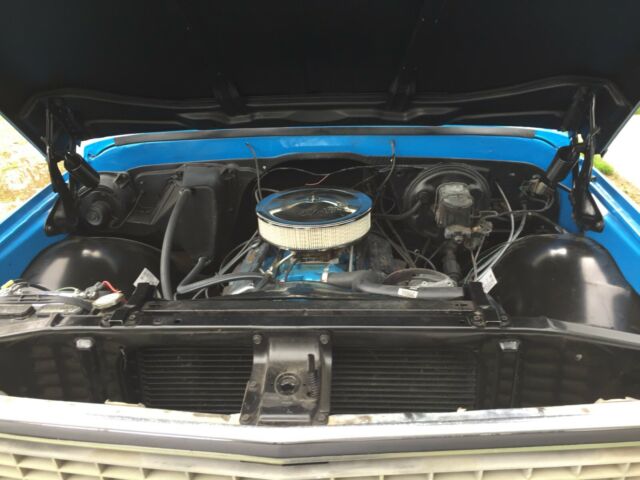 1971 2 Tone Blue & White Chevrolet C-10