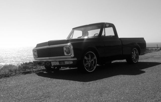 1971 Black Chevrolet C-10 Standard Cab Pickup