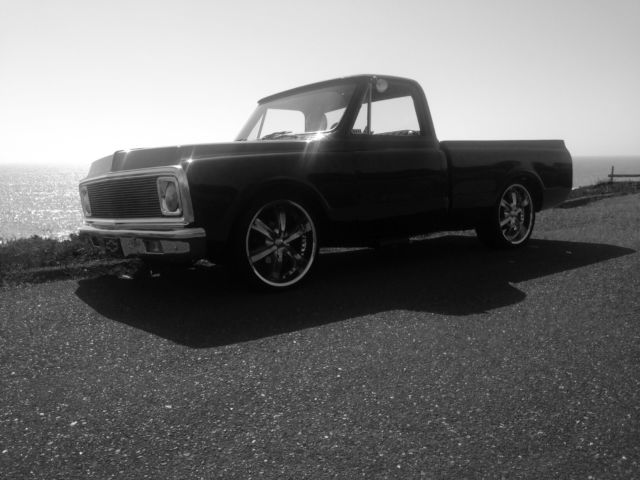 1971 Black Chevrolet C-10 Standard Cab Pickup