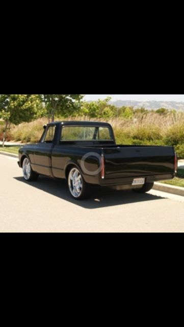 1971 Black Chevrolet C-10 Standard Cab Pickup