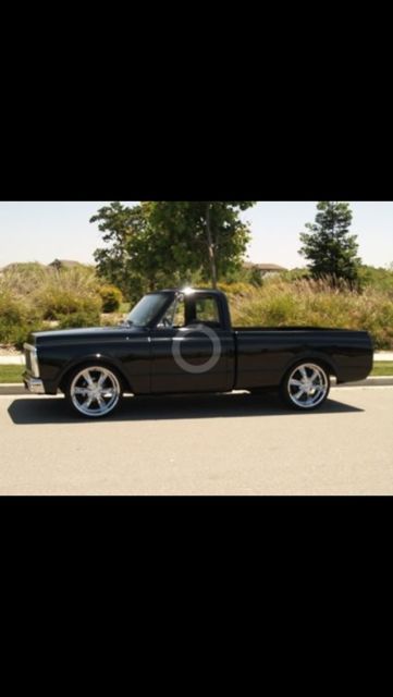 1971 Black Chevrolet C-10 Standard Cab Pickup