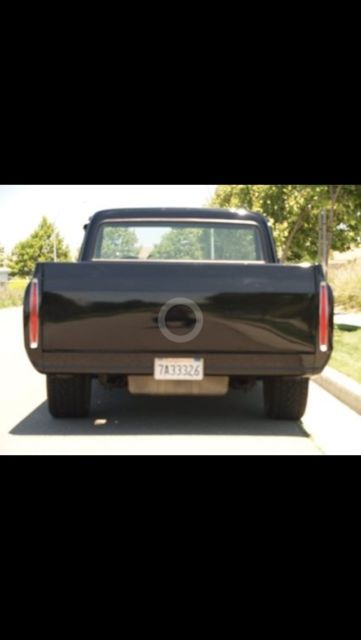 1971 Black Chevrolet C-10 Standard Cab Pickup