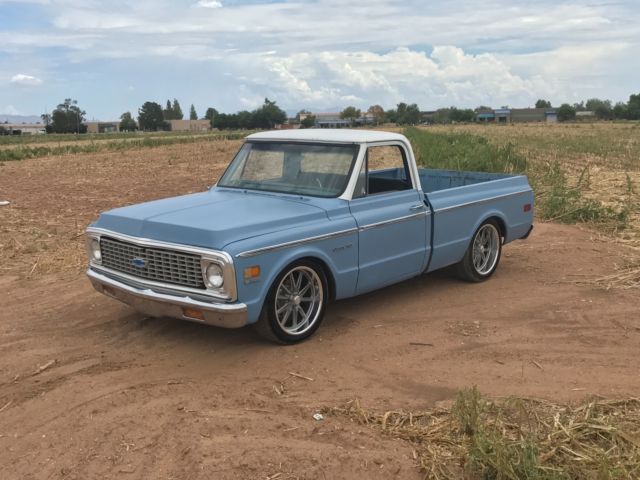1971 Blue Chevrolet C-10
