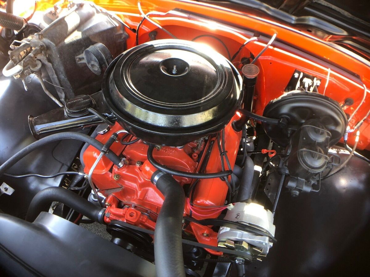 1971 Orange/White 2 Tone Chevrolet C-10 Standard Cab Pickup