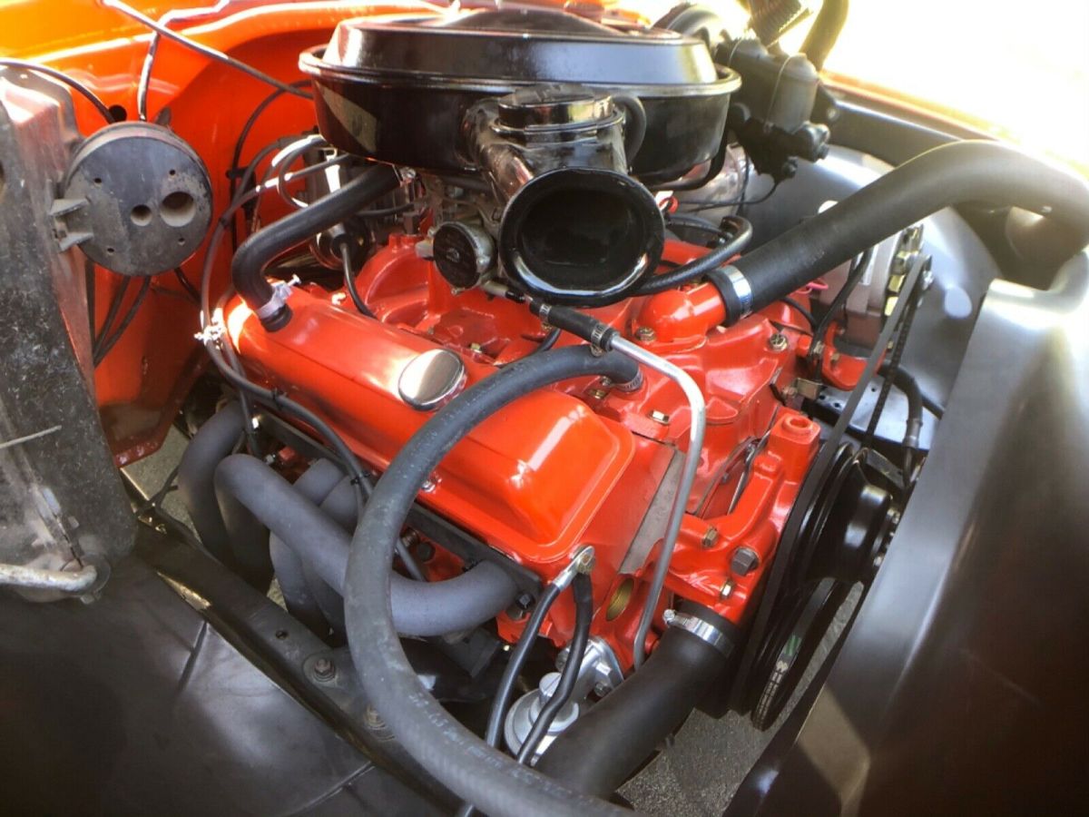 1971 Orange/White 2 Tone Chevrolet C-10 Standard Cab Pickup