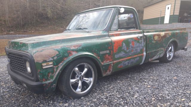 1971 Black Chevrolet C-10 Standard Cab Pickup