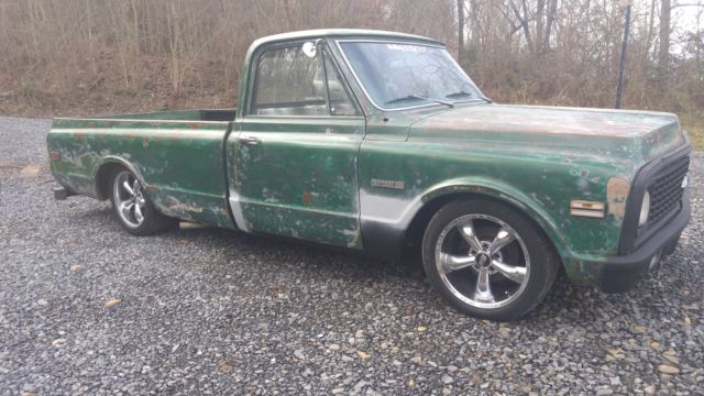1971 Black Chevrolet C-10 Standard Cab Pickup
