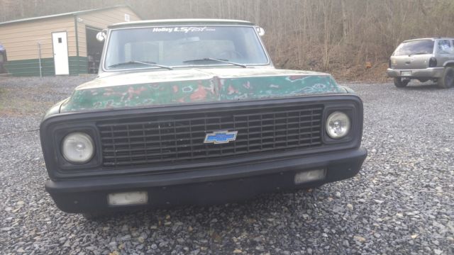 1971 Black Chevrolet C-10 Standard Cab Pickup