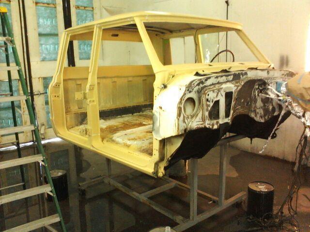 1971 Red Chevrolet C-10 Crew Cab Pickup