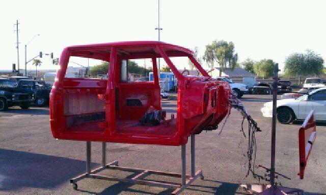 1971 Red Chevrolet C-10 Crew Cab Pickup