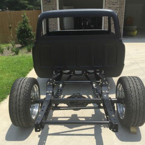 19710000 Black Chevrolet C-10 Standard Cab Pickup